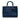 Blue Dior Large Lambskin Cannage Lady Dior Satchel