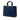 Blue Dior Large Lambskin Cannage Lady Dior Satchel