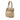 Beige Dior Diorissimo Trotter Canvas Bow Tote