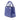 Blue Dior Medium Patent Cannage Lady Dior Satchel