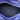 Blue Dior Medium Patent Cannage Lady Dior Satchel