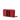 Red Gucci Calfskin Sylvie Zip Around Wallet Long Wallets
