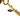 Gold Chanel Gold Plated Double Chain Loupe Magnifying Glass Pendant Necklace - Designer Revival