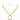 Gold Chanel Gold Plated Double Chain Loupe Magnifying Glass Pendant Necklace - Designer Revival