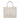 White Dior Small D-Lace Embroidery Book Tote - Designer Revival