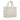 White Dior Small D-Lace Embroidery Book Tote - Designer Revival