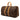 Brown Louis Vuitton Monogram Keepall Bandouliere 55 Travel Bag
