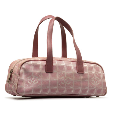 Pink Chanel New Travel Line Handbag - Designer Revival