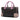 Brown LOEWE Tricolor Goatskin Amazona 36 Handbag