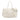 White Prada Vitello Daino Bauletto Bag Satchel
