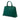 Green Prada Large Saffiano Lux Promenade Satchel