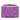 Purple Chanel Mini CC Quilted Lambskin Trunk Like Box Crossbody