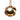 Gold Chanel CC Gold Plated Enamel Camellia Pendant Necklace