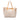 White Louis Vuitton Damier Azur Neverfull MM Tote Bag
