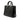 Black Dior Large Patent Cannage Lady Dior Satchel