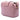 Pink Burberry Small Soft Grained Calfskin Buckle Crossbody