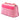 Pink Dior Medium Denim Macrocannage Caro Bag