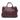 Purple Burberry Medium Leather and House Check Banner Satchel