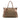 Brown Gucci Large GG Canvas Bella Satchel