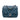 Blue Chanel Mini Square Classic Lambskin Single Flap Crossbody Bag