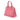 Pink Prada Medium Saffiano Lux Open Promenade Satchel