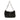 Black Saint Laurent Calfskin Pac Pac Ruched Hobo Shoulder Bag