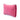 Pink Prada Vitello Daino Clutch