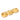 Gold Chanel Gold Plated Triple CC Brooch