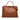 Brown Fendi Large Leather Peekaboo Iconic Satchel