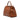 Brown Fendi Large Leather Peekaboo Iconic Satchel