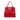Red Burberry Leather Handbag