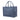 Blue Dior Medium Embossed Leather Book Tote