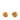 Gold Chanel CC Gold Plated Round Clip On Earrings