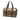 Brown Fendi Zucchino Crystal Boston Bag