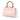 Pink Gucci Mini Leather Bamboo Nymphaea Satchel