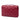 Red Chanel Quilted Calfskin Double Stitch Hamptons Clutch with Chain Satchel