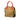 Brown LOEWE Tricolor Leather Anagram Oro Handbag