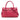 Red LOEWE Leather Alamo 28 Satchel - Designer Revival