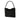 Black Fendi Zucca Pony Hair Shoulder Bag