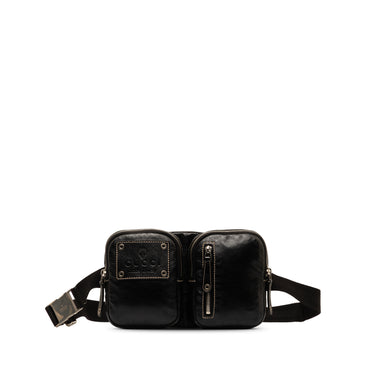 Black Gucci Hysteria Belt Bag - Designer Revival