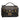 Black Fendi Micro Studded Leather Double Baguette Satchel