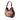 Beige Burberry Small Nova Check Coated Canvas Hearts Hernville Hobo