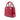 Red Dior Medium Patent Cannage Lady Dior Satchel