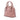 Pink Gucci Mini Calfskin GG Charm Dome Satchel