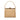 Beige Gucci Grained Calfskin Bamboo Handbag