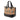 Beige Burberry Haymarket Check Canvas Handbag