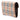 Beige Burberry Haymarket Check Canvas Clutch