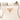 White Prada Small Vitello Phenix Tote - Designer Revival