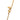 Gold Dior Gold Plated Logo Pendant Necklace