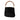 Black Gucci Bamboo Satin Satchel